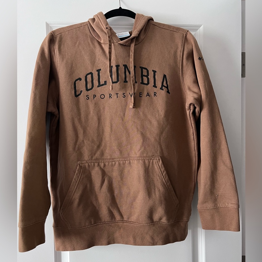 Columbia Men's Trek Hoodie, Delta/CSC Arched Brand Logo